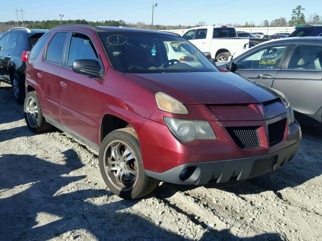 3G7DA03E74S506542 - 2004 PONTIAC AZTEK MAROON photo 1