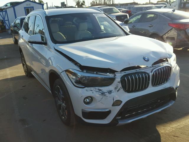 WBXHU7C35J5H39574 - 2018 BMW X1 SDRIVE2 WHITE photo 1