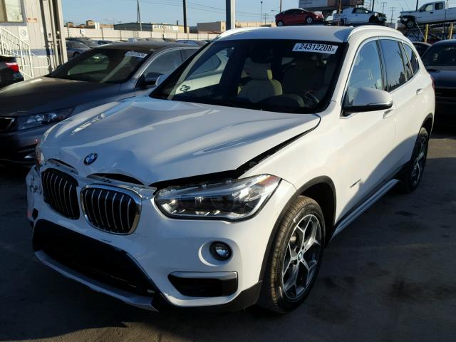 WBXHU7C35J5H39574 - 2018 BMW X1 SDRIVE2 WHITE photo 2