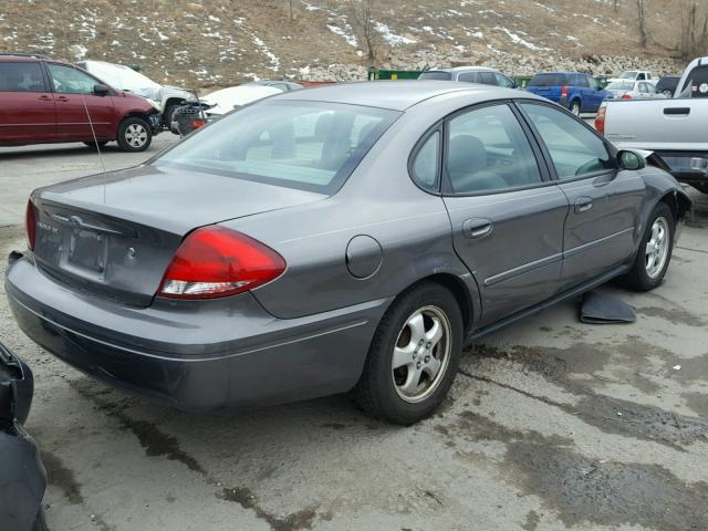 1FAFP53U15A104294 - 2005 FORD TAURUS SE GRAY photo 4