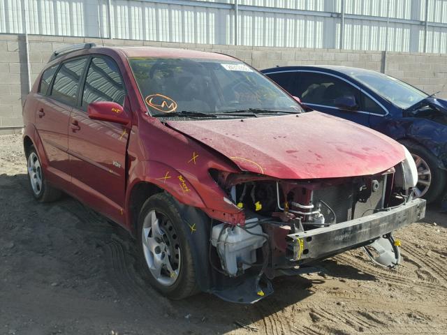 5Y2SL63815Z476765 - 2005 PONTIAC VIBE RED photo 1