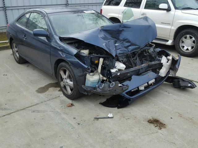 4T1CA30P64U019803 - 2004 TOYOTA CAMRY SOLA BLUE photo 1