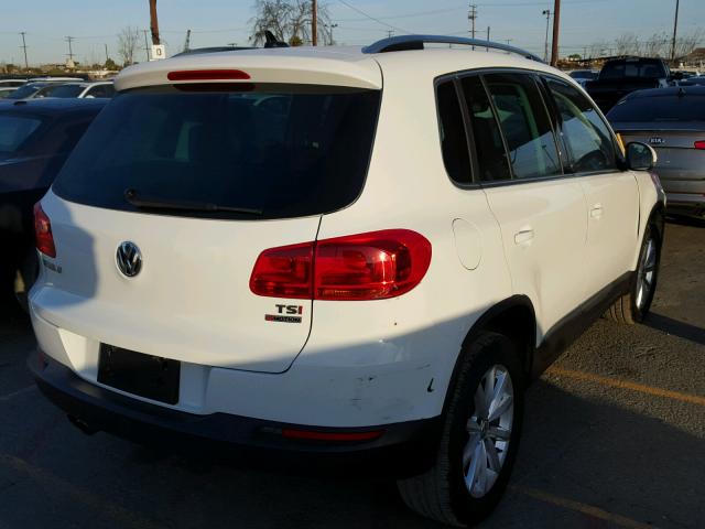 WVGSV7AX8HK013024 - 2017 VOLKSWAGEN TIGUAN WOL WHITE photo 4