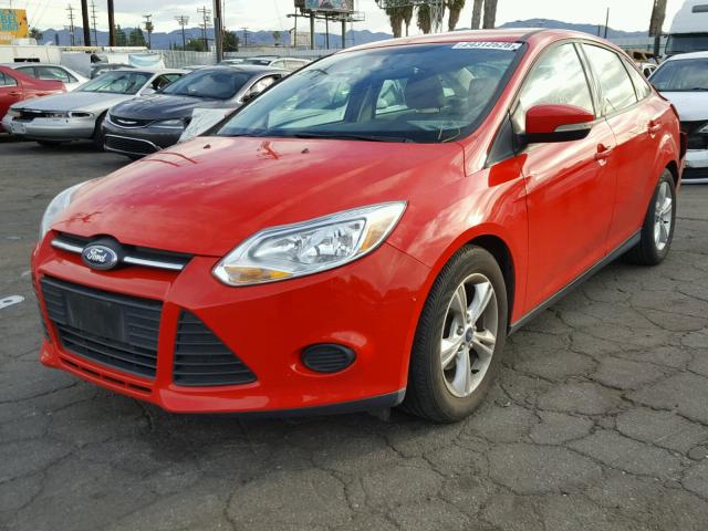 1FADP3F27EL119540 - 2014 FORD FOCUS SE RED photo 2