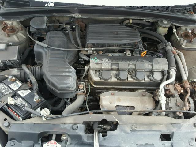 2HGES165X3H603791 - 2003 HONDA CIVIC LX TAN photo 7