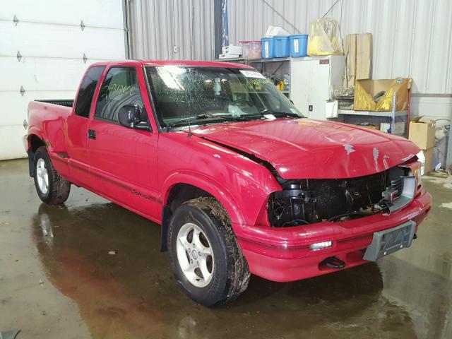 1GTDT19X4V8510102 - 1997 GMC SONOMA RED photo 1