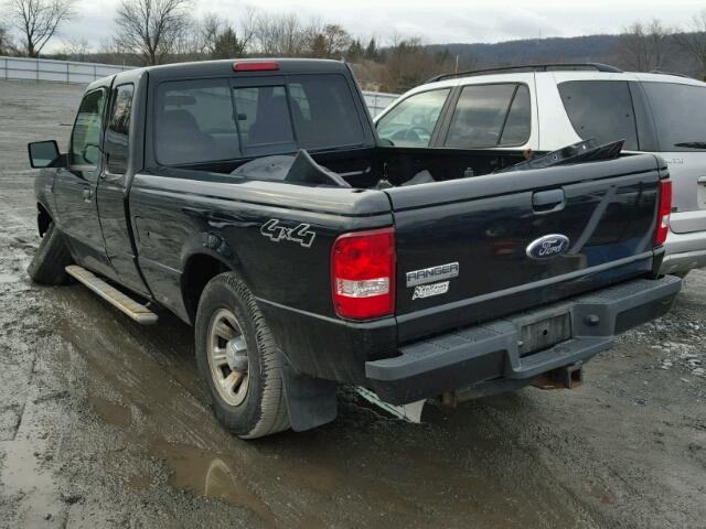 1FTZR45E28PA88447 - 2008 FORD RANGER SUP BLACK photo 3