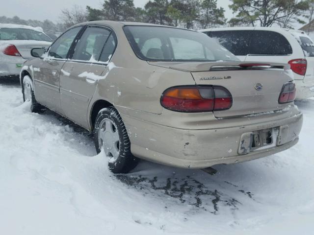 1G1NE52J9Y6320980 - 2000 CHEVROLET MALIBU LS 棕色 照片 3