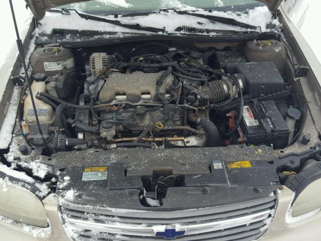 1G1NE52J9Y6320980 - 2000 CHEVROLET MALIBU LS TAN photo 7