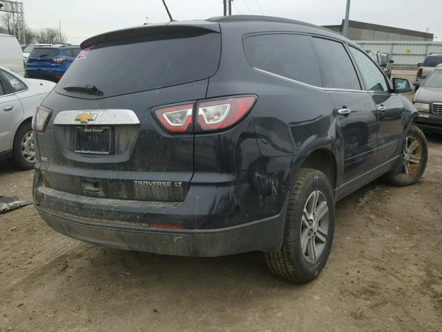 1GNKVGKD4FJ167975 - 2015 CHEVROLET TRAVERSE L BLACK photo 4