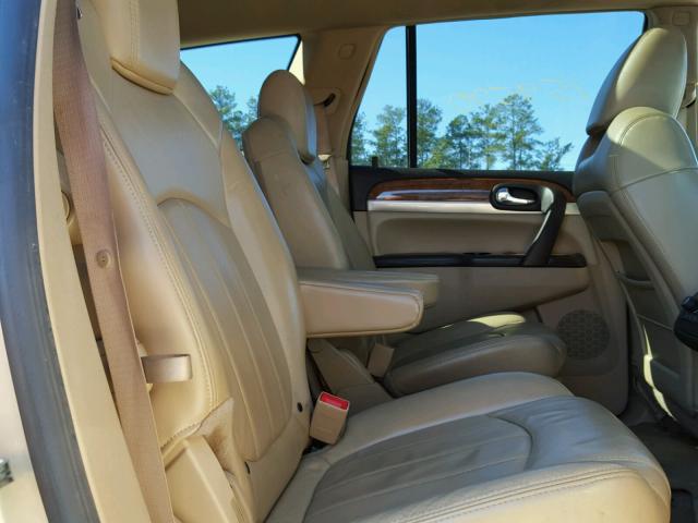 5GAER23D79J121249 - 2009 BUICK ENCLAVE CX BEIGE photo 6