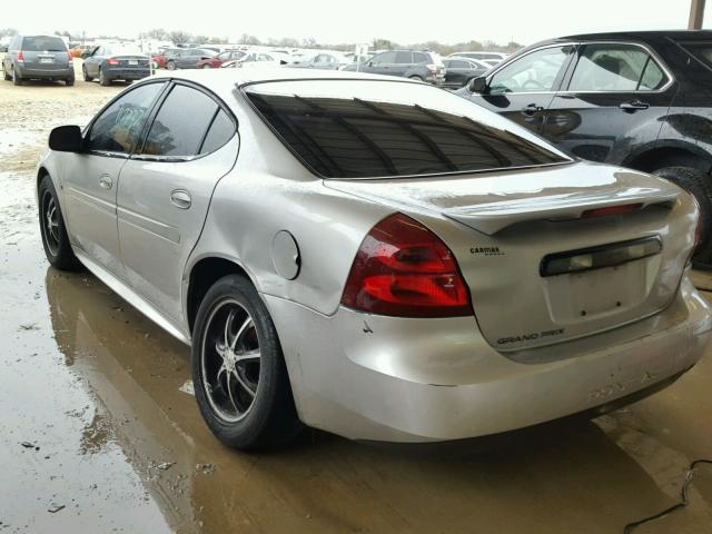 2G2WP552X71130254 - 2007 PONTIAC GRAND PRIX SILVER photo 3