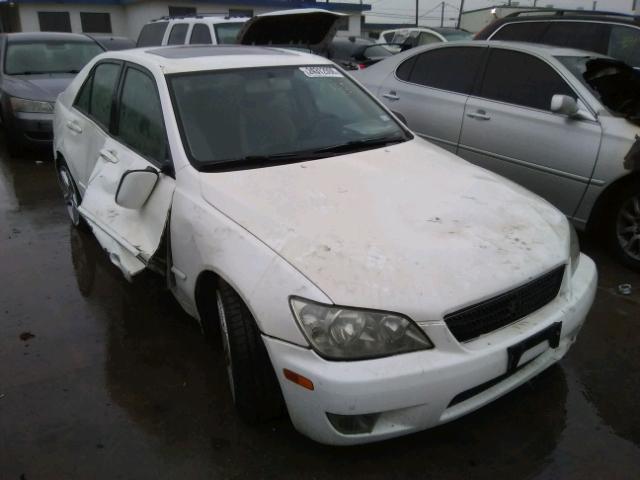 JTHBD192350097899 - 2005 LEXUS IS 300 WHITE photo 1