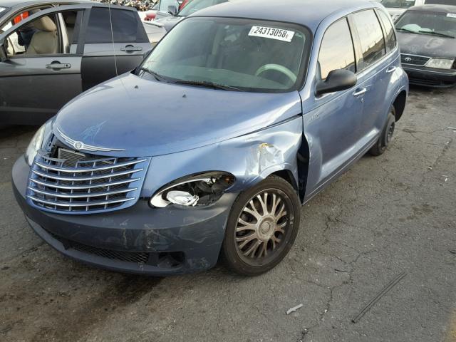 3A4FY48B06T253745 - 2006 CHRYSLER PT CRUISER BLUE photo 2