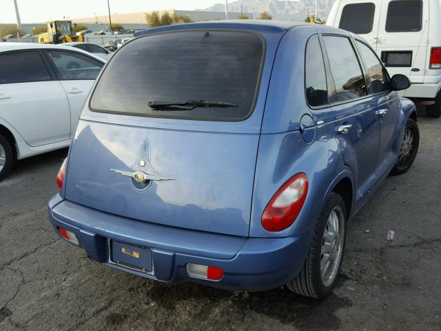 3A4FY48B06T253745 - 2006 CHRYSLER PT CRUISER BLUE photo 4