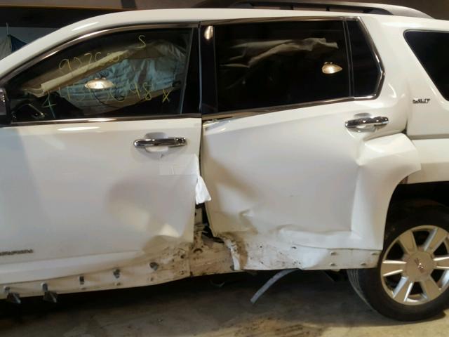 2GKALUEK1D6246019 - 2013 GMC TERRAIN SL WHITE photo 9