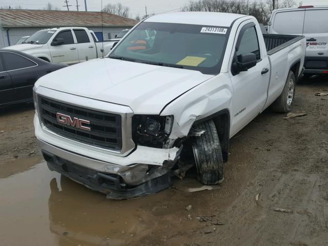 1GTN1TEH5EZ204461 - 2014 GMC SIERRA C15 WHITE photo 2