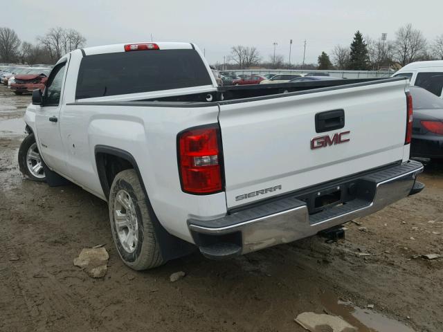 1GTN1TEH5EZ204461 - 2014 GMC SIERRA C15 WHITE photo 3