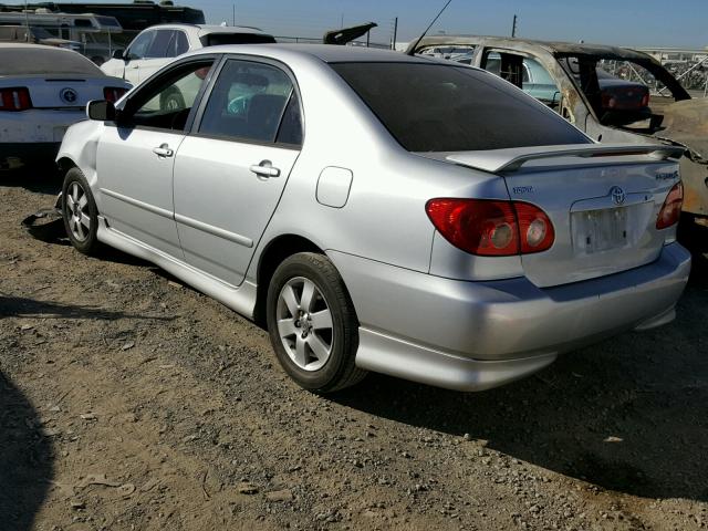 1NXBR32E78Z971666 - 2008 TOYOTA COROLLA CE SILVER photo 3