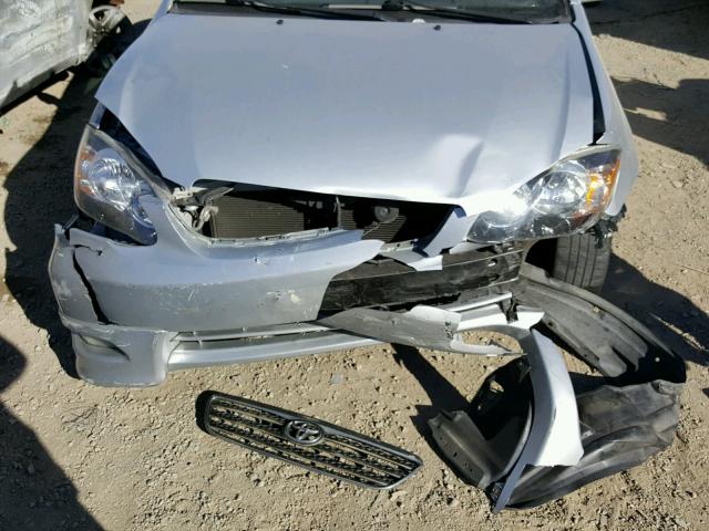 1NXBR32E78Z971666 - 2008 TOYOTA COROLLA CE SILVER photo 7