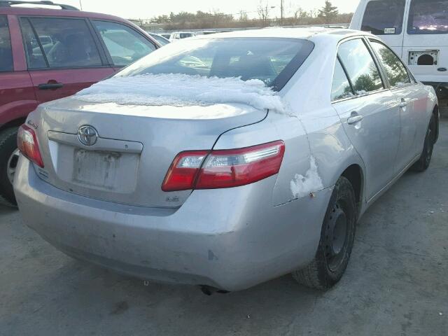 4T1BE46K99U339545 - 2009 TOYOTA CAMRY BASE SILVER photo 4