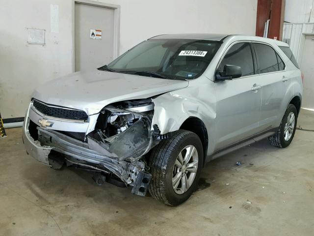 2GNALAEK7F6205866 - 2015 CHEVROLET EQUINOX LS SILVER photo 2