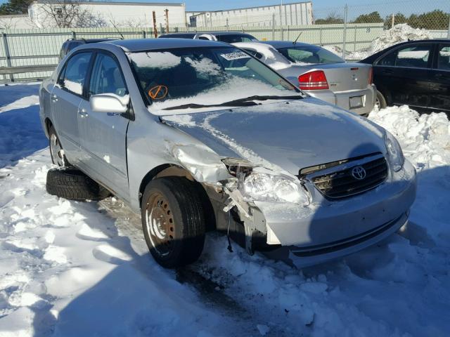 1NXBR32E86Z613926 - 2006 TOYOTA COROLLA CE SILVER photo 1