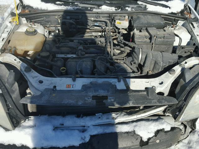 1FAFP34N27W147107 - 2007 FORD FOCUS ZX4 WHITE photo 7