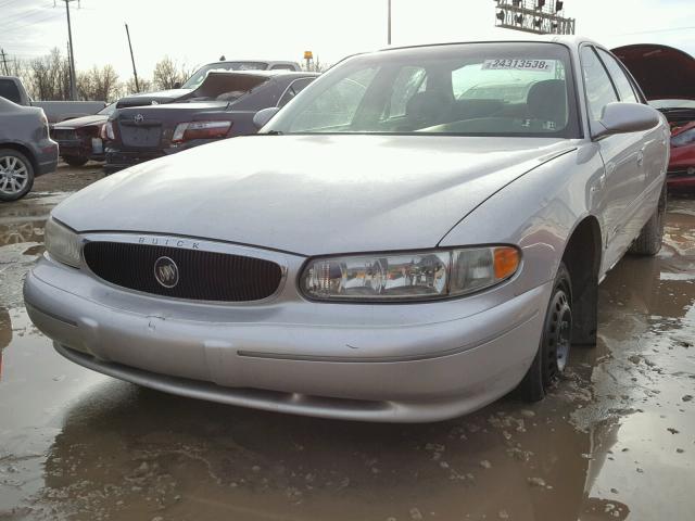 2G4WS52J721274628 - 2002 BUICK CENTURY CU SILVER photo 2