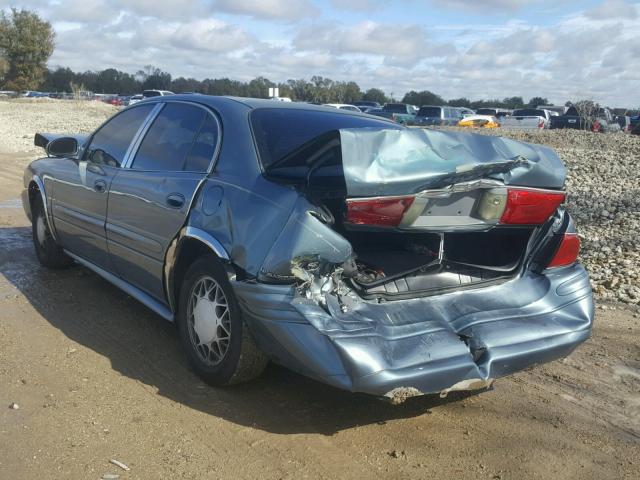 1G4HP54K51U240674 - 2001 BUICK LESABRE CU BLUE photo 3