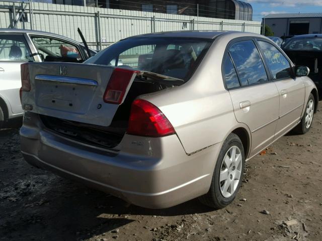 2HGES26882H551429 - 2002 HONDA CIVIC EX GOLD photo 3