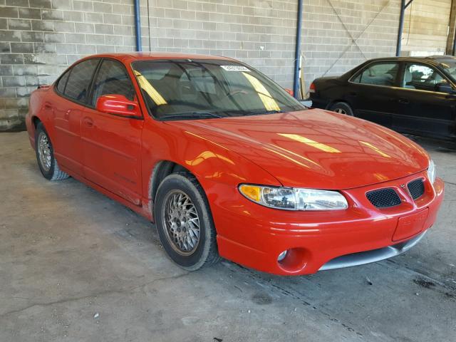 1G2WP52K5YF328805 - 2000 PONTIAC GRAND PRIX RED photo 1