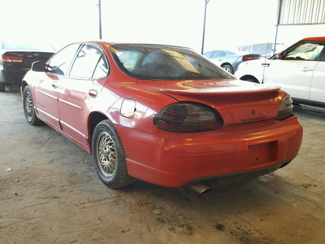 1G2WP52K5YF328805 - 2000 PONTIAC GRAND PRIX RED photo 3