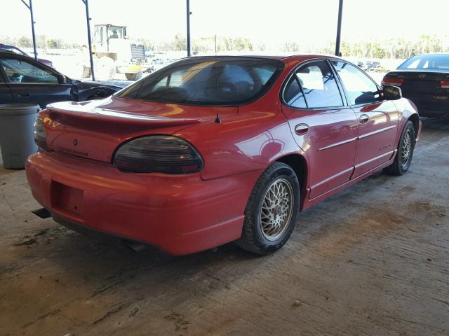 1G2WP52K5YF328805 - 2000 PONTIAC GRAND PRIX RED photo 4