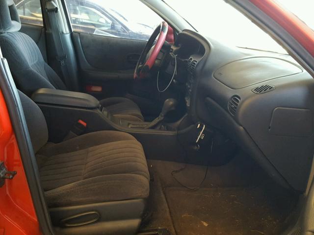 1G2WP52K5YF328805 - 2000 PONTIAC GRAND PRIX RED photo 5