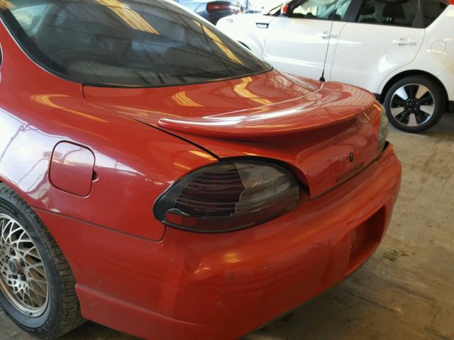 1G2WP52K5YF328805 - 2000 PONTIAC GRAND PRIX RED photo 9