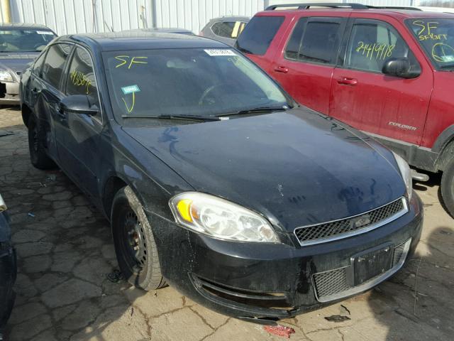 2G1WT58K679367756 - 2007 CHEVROLET IMPALA LT BLACK photo 1