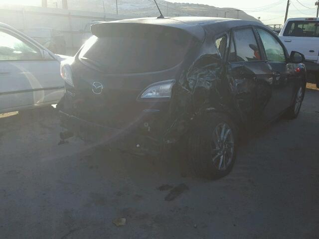 JM1BL1L78C1674197 - 2012 MAZDA 3 I BLACK photo 4