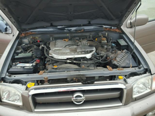 JN8DR09Y12W740791 - 2002 NISSAN PATHFINDER TAN photo 7