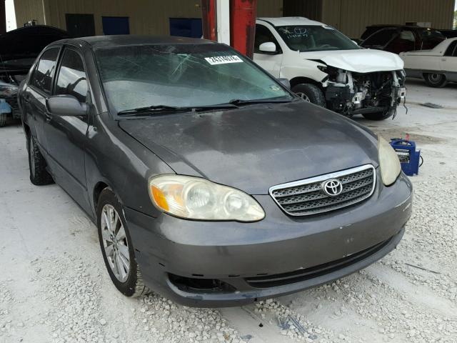 2T1BR32E75C335777 - 2005 TOYOTA COROLLA CE GRAY photo 1