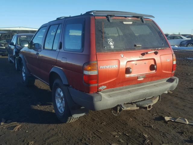 JN8AR05Y4WW224522 - 1998 NISSAN PATHFINDER MAROON photo 3