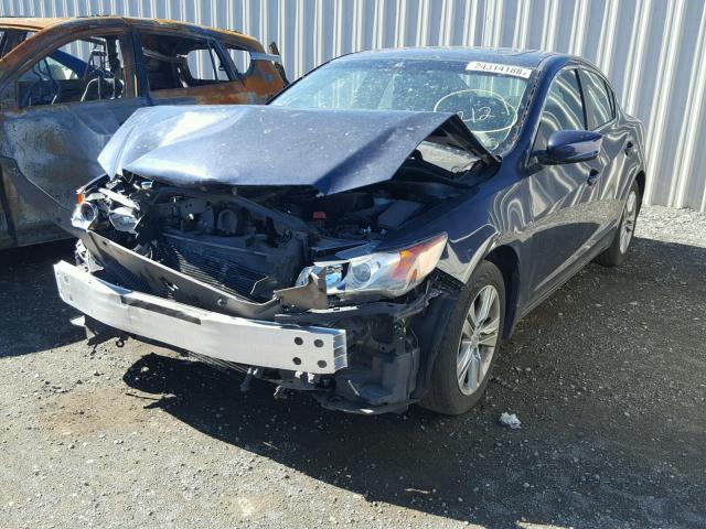 19VDE1F39DE020182 - 2013 ACURA ILX 20 BLUE photo 2