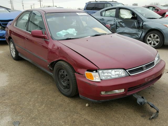 1HGCD5632VA032550 - 1997 HONDA ACCORD LX MAROON photo 1