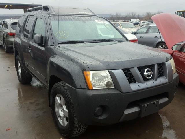 5N1AN08U25C650723 - 2005 NISSAN XTERRA OFF GRAY photo 1