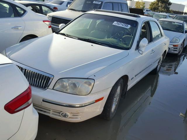 KMHFU45E64A346429 - 2004 HYUNDAI XG 350 WHITE photo 2