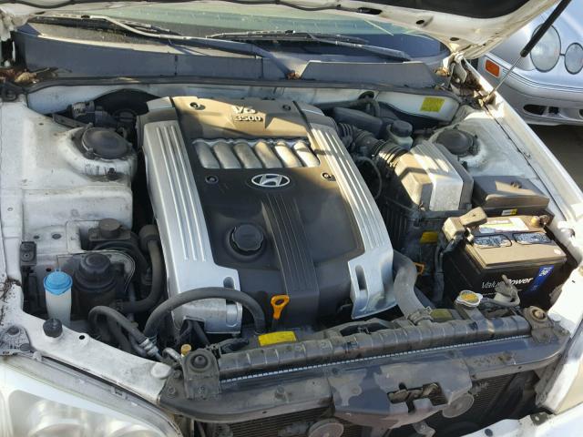 KMHFU45E64A346429 - 2004 HYUNDAI XG 350 WHITE photo 7