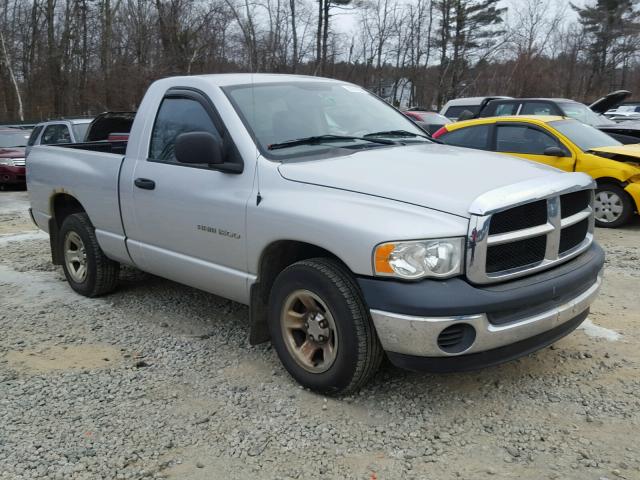 1D7HA16K24J179114 - 2004 DODGE RAM 1500 S SILVER photo 1