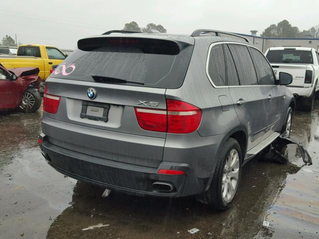 5UXFE835X8L160493 - 2008 BMW X5 4.8I GRAY photo 4