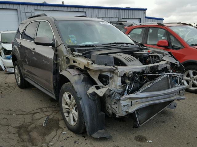 2GNFLEEKXC6111280 - 2012 CHEVROLET EQUINOX LT GRAY photo 1