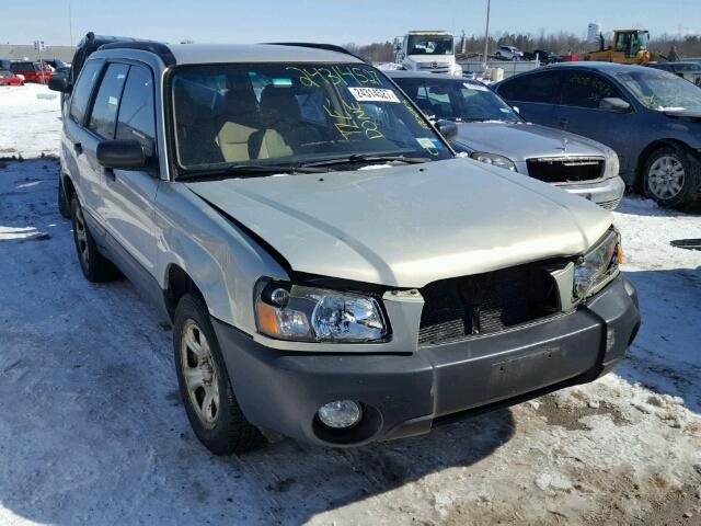 JF1SG63645H736915 - 2005 SUBARU FORESTER 2 GRAY photo 1